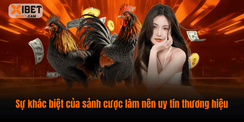 Sự khác biệt của sảnh cược làm nên uy tín thương hiệu